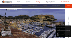 Desktop Screenshot of prestige.castellas-immobilier.com