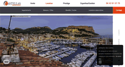 Desktop Screenshot of locations.castellas-immobilier.com