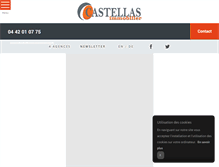 Tablet Screenshot of locations.castellas-immobilier.com